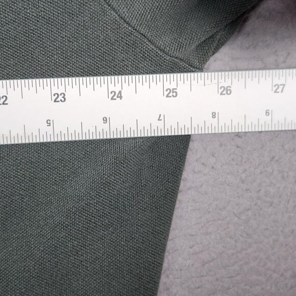 Polo Ralph Lauren Polo Shirt Mens 2XL Green Pique Knit Short Sleeve Red Pony - Picture 3 of 13